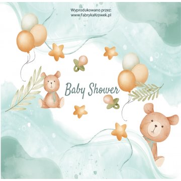 Krówki na Baby Shower - własny projekt - Wzór 208