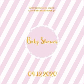 Krówki na Baby Shower - własny projekt - Wzór 119