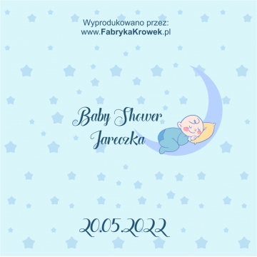 Krówki na Baby Shower - własny projekt - Wzór 210
